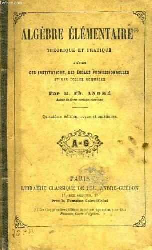 algebre elementaire francais algebre elementaire francais