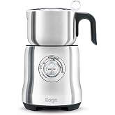 Sage Milk Cafe Milk Frother for Latte, Cappuccino, Hot Chocolate and Other | Induction Heating, Auto Shut Off, Dishwasher Saf