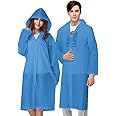 Regenponcho Kinder 2er Set - Transparente Regenmäntel Unisex