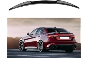 KAYIWA Auto ABS Carbon Fiber Heckspoiler, für Alfa Romeo Giulia 952 2017-2022 Kunststoff Heckflügel lippe Kofferraum Spoiler Flügel
