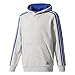 Produktbild adidas Jungen Essentials 3-Streifen Hoodie, Mgreyh/Croyal, 110