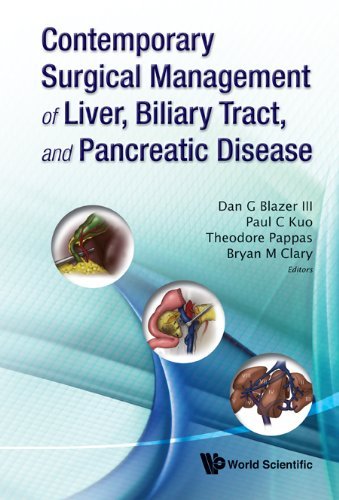 Contemporary Surgical Management of Liver, Biliary Tract, and Pancreatic Disease by Dan G Blazer (2014-01-05)