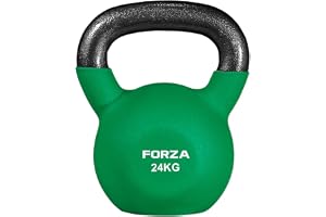 FORZA Neopren kettlebells [4–28 kg] | Träningsutrustning för hemträning och gym fitness – tunga lyftande kettlebellvikter
