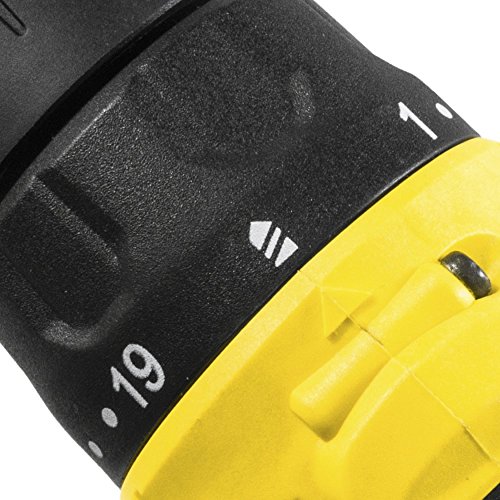 Trotec Professional Akku-Bohrschrauber PSCS 10-12V (1500 mAh, 2 x 50 mm Bits, 2 Gang, 22 Nm, 19+1 Drehmomentstufen, LED-Arbeitsleuchte, inkl. Koffer), 4410000101 - 8