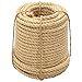 Produktbild Festnight- Seil 100% Sisal Sisalseil für Kratzbäume Natural Sisal Seil Bindegarn Bindeschnur Dekokordel Jutekordel 20 mm 100 m