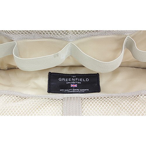 The Greenfield Collection BPS4RDH Super Deluxe vier Personen luxus Picknick Rucksack, weinrot - 4