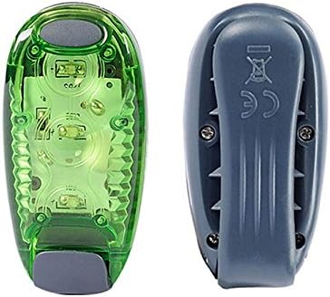 3 Modes LED Safety Light 2 Pack - Nighttime Visibility for Runners, Cyclists, Walkers, Joggers, Kids, Dogs, Relays &amp; More - Clip to Clothes Strap to Wrist, Ankle, Bike, Collar, or Just About Anywhere.