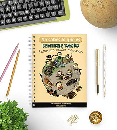 Missborderlike - Agenda Anual 2019 - Series (desde septiembre 2018 a diciembre 2019)