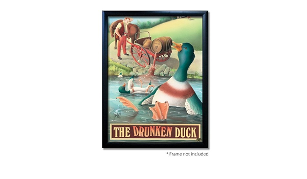 Pub World Drunken Duck Vintage British Pub Sign Art Poster Print A Special Selection From The Collection Of 60 Different Famous Signs All Images Officially Licensed A For Home