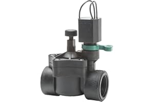 GNCGARDEN Elettrovalvola Rain RN 150 24 V 1" con regolatore di portata - Efficienza nei sistemi di irrigazione - Solenoide 24 V - Irrigazione efficiente - Sistemi di irrigazione automatica