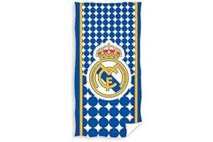 TEXTIL TARRAGO Telo mare Real Madrid 70x140 microfibra, prodotto ufficiale