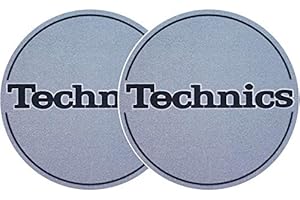 SLIPMAT-FACTORY Slipmat della Factory Technics Blu Metallizzato Slipmat, 2 pezzi