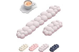 Vaydeer Ergonomische Handballenauflage Set – Memory Foam Handgelenkstütze für Tastatur & Maus, Rutschfeste Schreibtischunterlage für Büro & Gaming (Tastaturauflage + Mausauflage + Untersetzer)