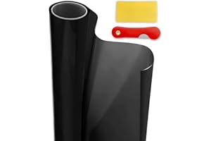 ‎NOXX Auto Tönungsfolie 15% VLT 50x600 cm Verdunkelung Schwarz Fensterfolie für Autoscheiben | Scheibentönungsfolie Spitzenqualität Scheibenfolie für Fahrzeuge Sonnenschutz Sichtschutzfolie