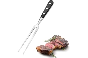 SUJEBKC 1 Pcs Forchettone Da Cucina Forchettone Barbecue Forchetta Da Carne Dal Design Ergonomico Per Barbecue Cucina Tacchino Arrosto Cena