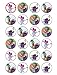 Produktbild 24 x Abbys Fliegende Fee Schule Essbar Cupcake caketoppers