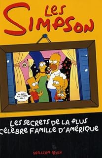 jaquette livre Les Simpson, les secrets de la plus célèbre famille d'Amérique