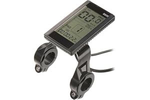 YJDOORPLAY Pantalla LCD S830 para bicicletas eléctricas, diseño impermeable para monitoreo y control de datos fiables