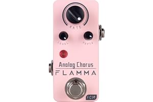 FLAMMA FC14 Analog Chorus Pedal Mini Guitar Effects Pedal True Bypass Portable Durable Metal Shell