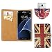 Produktbild Nano Flip Handy Smartphone Tasche Hülle Case Cover Für Lenovo A806  - M UK England Flagge
