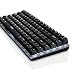Produktbild Gaming Tastatur Mechanisch Verkabelte Tastatur Hintergrundbeleuchtung Tastatur Blau Schalter 82-Tasten by Qisan