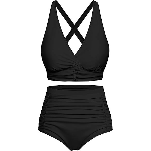 Amazon Two Piece Sets Bathing Suits Strapless Bathing Suit For
