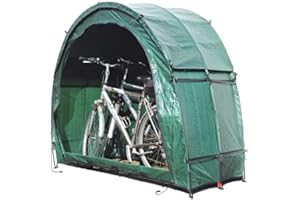 Cave Innovations "TidyTent TRIO" Triple Arch Extra Strong Outdoor Storage Tent | Outdoor Waterproof Heavy Duty Modular Zip Together Shed Tent For Bikes, etc - 4 Season Bike Outside Rain Covers