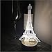 Price comparison product image Ancaixin Creative 3D Optical Illusion Desk Night Light Acrylic Touch Switch LED Table Lamp with 150cm USB Cable Eiffel Tower Panel Lighting