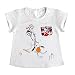 BOBORA Baby Girl Vaenait Bunny 2Pcs T-shirt Tops + Floral Leggings Outfit