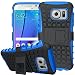 Produktbild Samsung Galaxy S6 Edge+ (Plus) Outdoor Backcover, Conie Mobile Defender Rückschale, Robuste Schutzhülle Extra Schutz Case, Aufstellfunktion, Baustellen Hülle