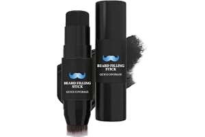 Beard Filler, Beard Filler Stick - Mustaschfyllningspinne och borste - 7g långvarig vattentät svettsäker nyans för förbättrin
