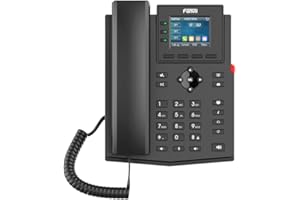 Fanvil X303P IP phone Black 4 lines LCD