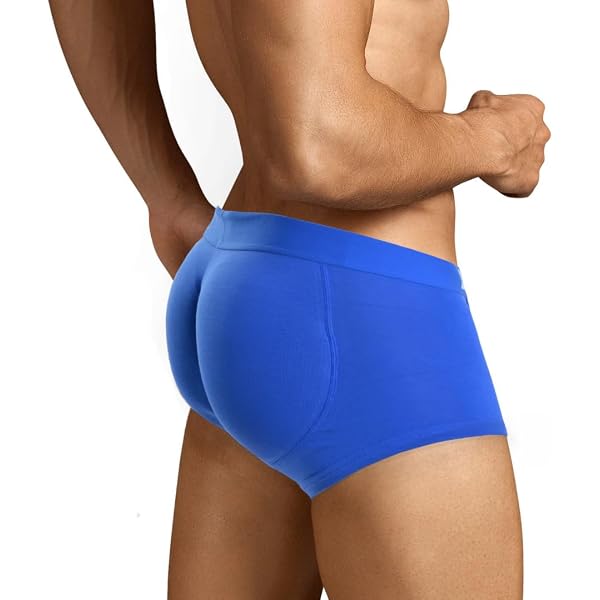 ARIUS Boxer-Unterhose Mit Po-Füllung – Volumen- & Formgebung Für Herren, Bis 3,5 Cm Extra | Aus Baumwolle, Beige