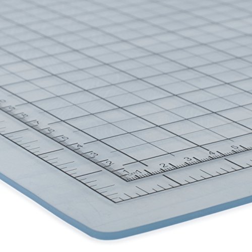 Pavo 8038732 A1 Hochwertige und Selbstheilende Schneidematte Schneideunterlage, 900 x 600 mm, transparent - 4