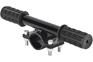 JOPWKUIN Guidon de trottinette électrique pour enfants, barre de poignée de trottinette pour enfants facile à installer et à enlever 2 couleurs pour scooter électrique M365Mijia(Le noir)