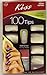Kiss 100 Nail Tips "Curve Overlap" 100PS08 - Long Length