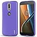 Produktbild Moto G4 Fall, J & D [Tropfen Schutz] [Slim Kissen] [leicht Bumper] stoßfest Schutz Hülle Slim Case für Moto G4, plastik, violett, Moto G4