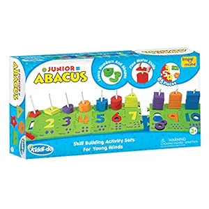 Imagimake Plastic Abacus Skill Building Activity Set, Multicolour, 2 years and above