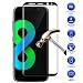 Produktbild MaxKu Samsung Galaxy S8 Schutzfolie, Full-Cover HD Displayschutzfolie 3D Vollbild Panzerglasfolie 9H Tempered Glass Hartglas, Glasfolie Handy Schutzglas Schutzfolie für Samsung Galaxy S8, Schwarz