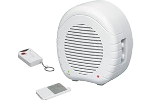 technik@all Indexa EW01 + EW01R Chien de garde électronique avec télécommande et télécommande supplémentaire