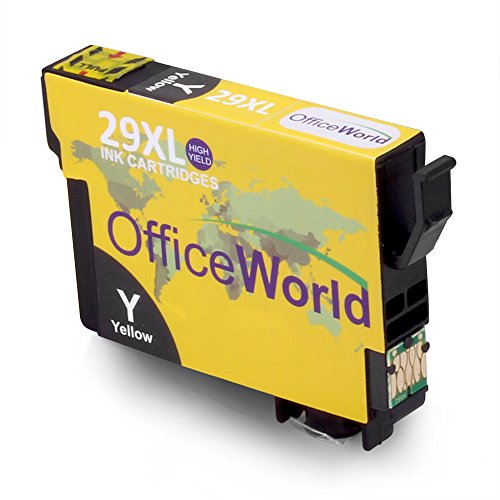 OfficeWorld Kompatible Patronen Ersatz für 29XL Tintenpatronen (3 Schwarz, 1 Cyan, 1 Magenta, 1 Gelb) Hohe Kapazität Kompatibel mit Expression Home XP-235 XP-332 XP-335 XP-432 XP-435 XP-247 XP-445 XP-442 XP-345 XP-342 XP-245 mit Neuer Aktualisierter Chips - 5