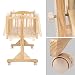 TecTake Complete baby crib bedding set canopy fits rocking / swinging cradle - different colours - (Yellow)