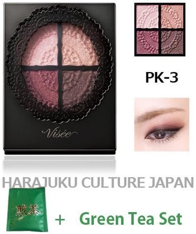 Visee Richer Glossy Rich Eyes - PK-3 (Green Tea Set)