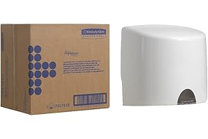 KIMBERLY-CLARK Distributeur d'essuyeurs à dévidage central Aquarius 7017 – Blanc