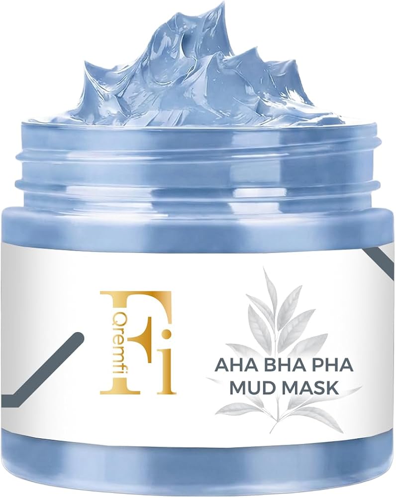 Qremfi Sıfır Gözenek Siyah Nokta Mavi Kil Maskesi | Aha + Bha+Pha 100 Ml