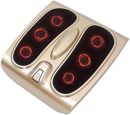 Foot Massage Machine Foot Machine Rotary Electric Thermostat Massage Foot Massage 373×344×103mm , Gold