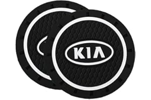PSL Car Cup Holder Coasters Pair Compatible with Kia Cars for Ceed Sorento Ev6 Picanto Rio Sportage Soul Niro Xceed