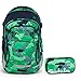 Produktbild Satch MATCH by Ergobag Green Camou 2-tlg. Set Schulrucksack + Schlamperbox - Wächst mit bis 180cm Körpergröße!