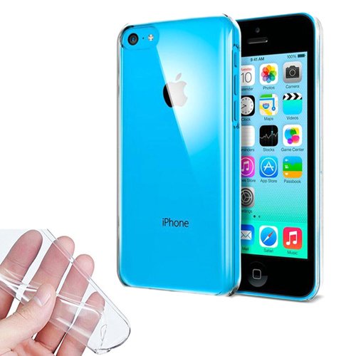 Donkeyphone S11X5C91100 - Funda gel para Apple iPhone 5C  transparente