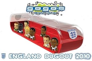 MAGIC BOX INT GOGOS CRAZY BONES ENGLAND DUGOUT + 11 PACKETS OF ENGLAND CRAZY BONES